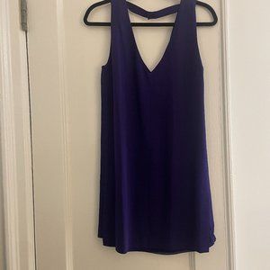 Robert Rodriguez Purple Mini Dress